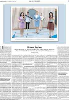 Auszug aus dem Artikel "Unsere Besten" aus der Süddeutschen Zeitung vom 13.01.2021